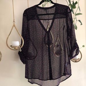 Maurice’s large sheer top